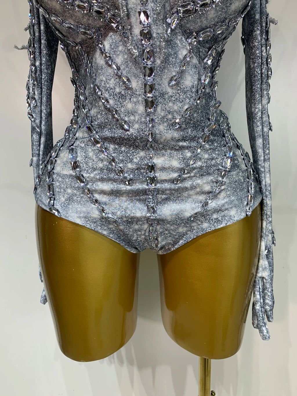 Silver Flame Bodysuit