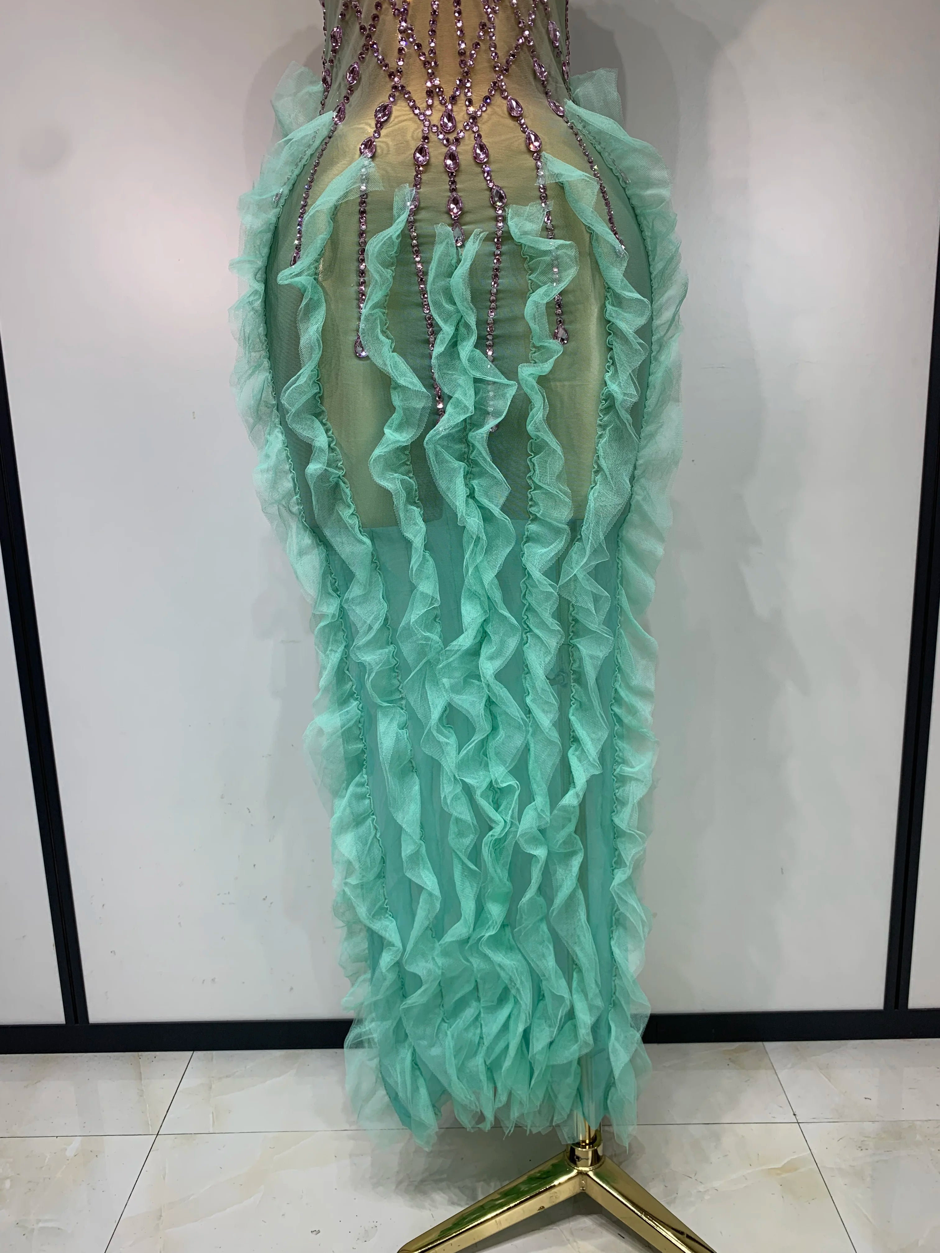 Love Mermaid Mesh Dress
