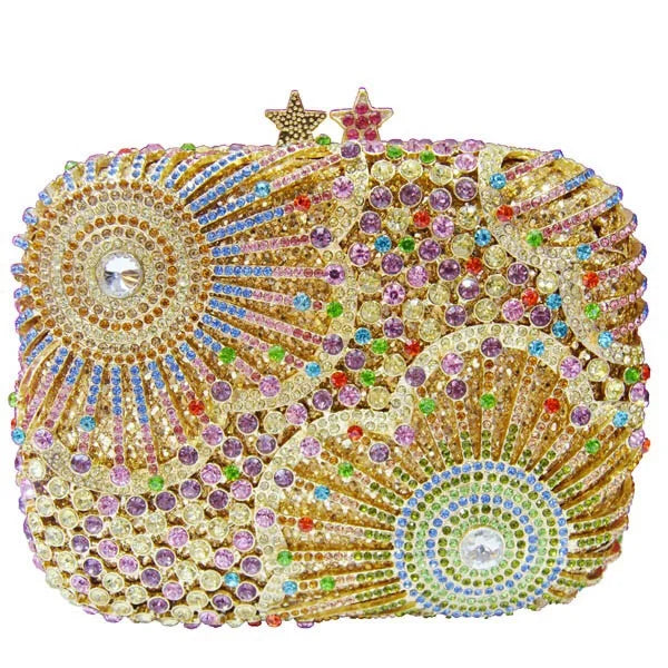Dazzling Crystal Clutch
