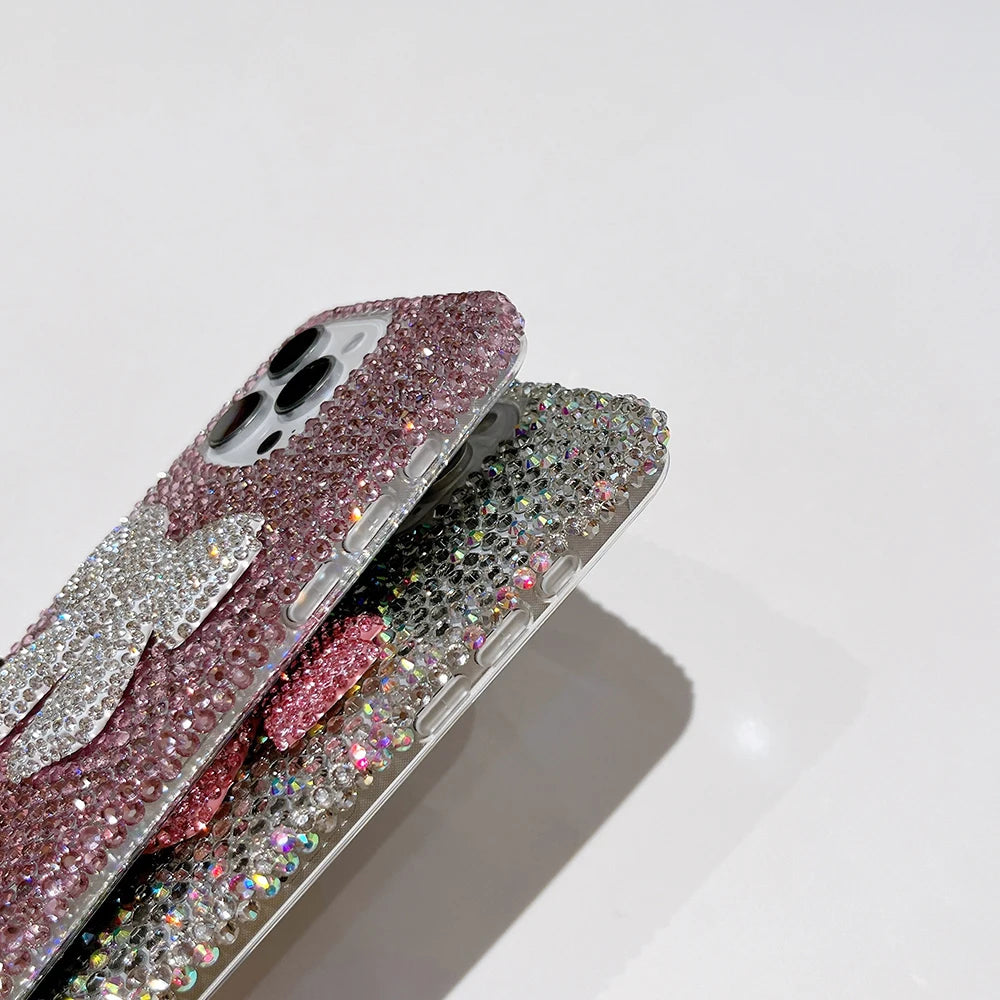Diamond Crystal Bow Phone Case
