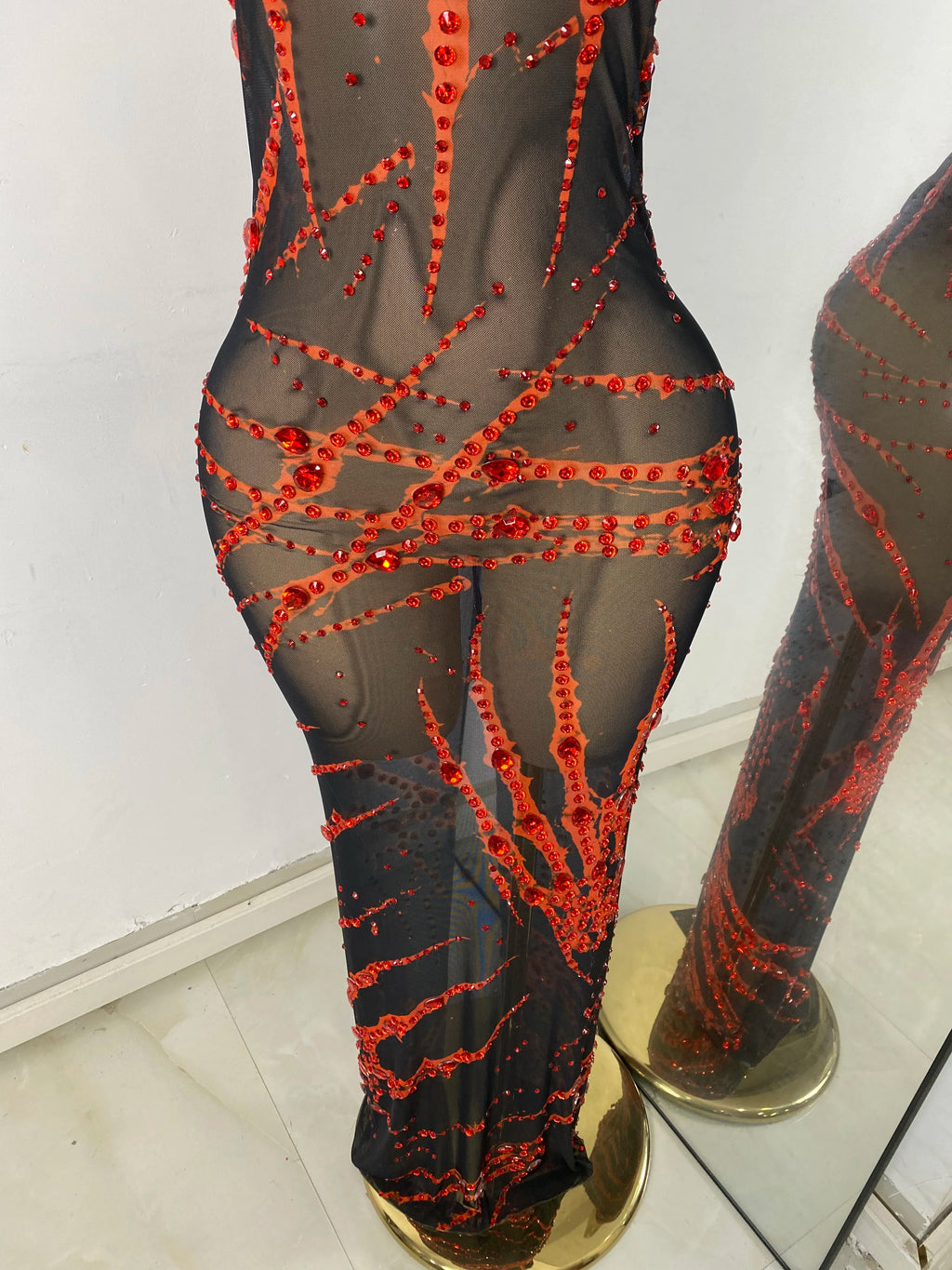 Lava Halter Dress
