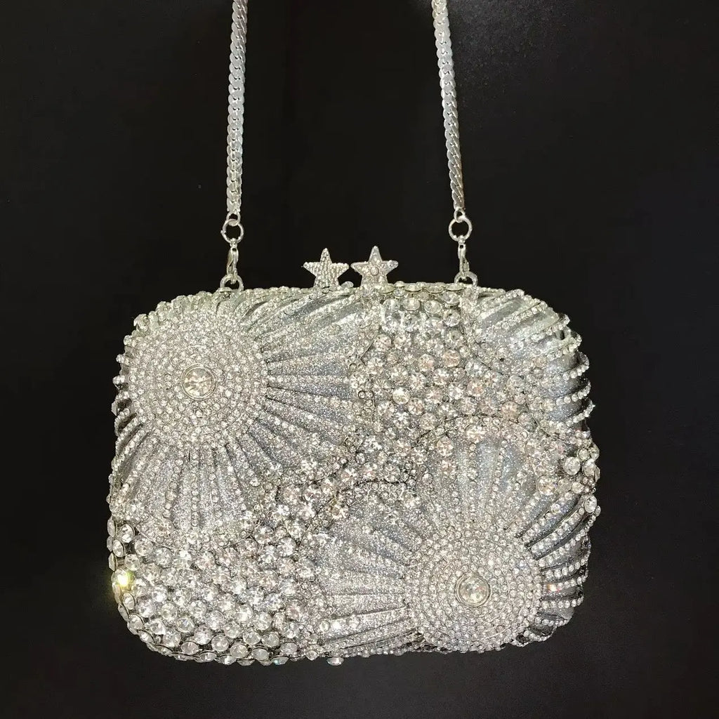 Dazzling Crystal Clutch