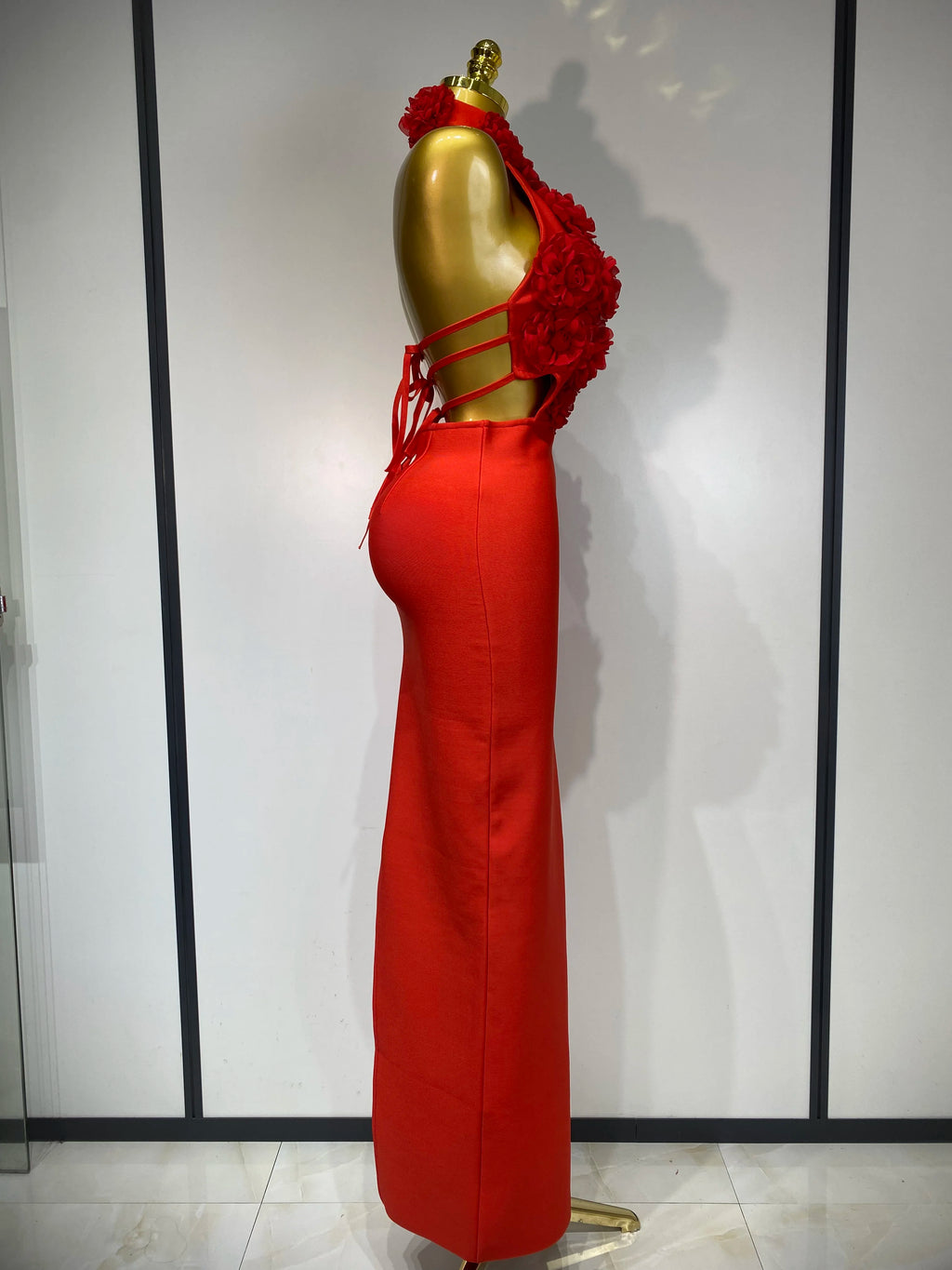 Roses Halter Dress