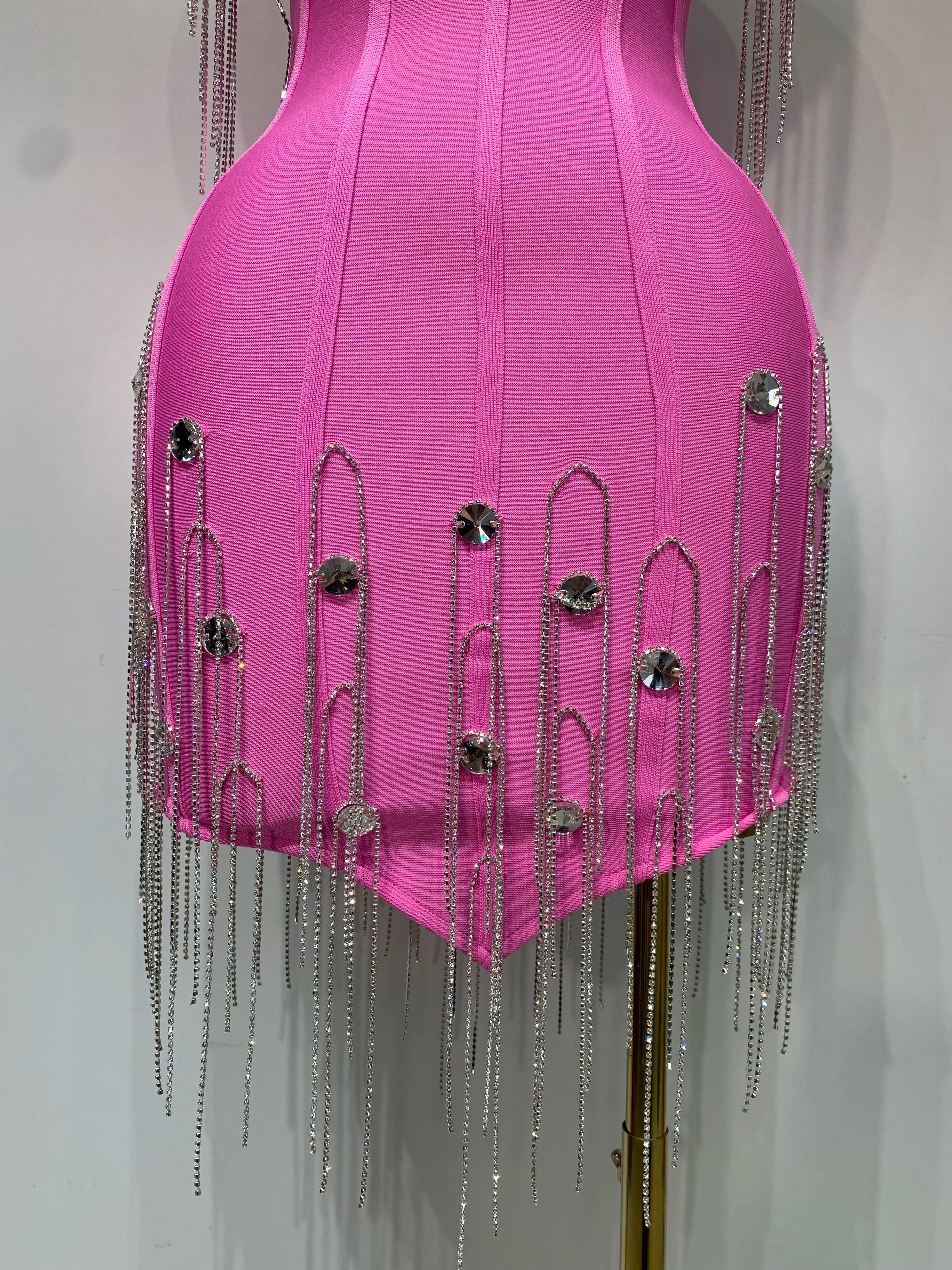 Luxury Rhinestone Dress
