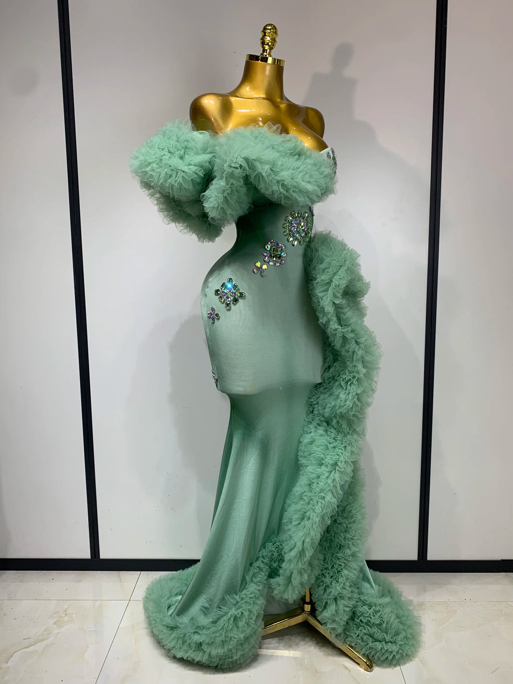 Mint Mermaid Dress