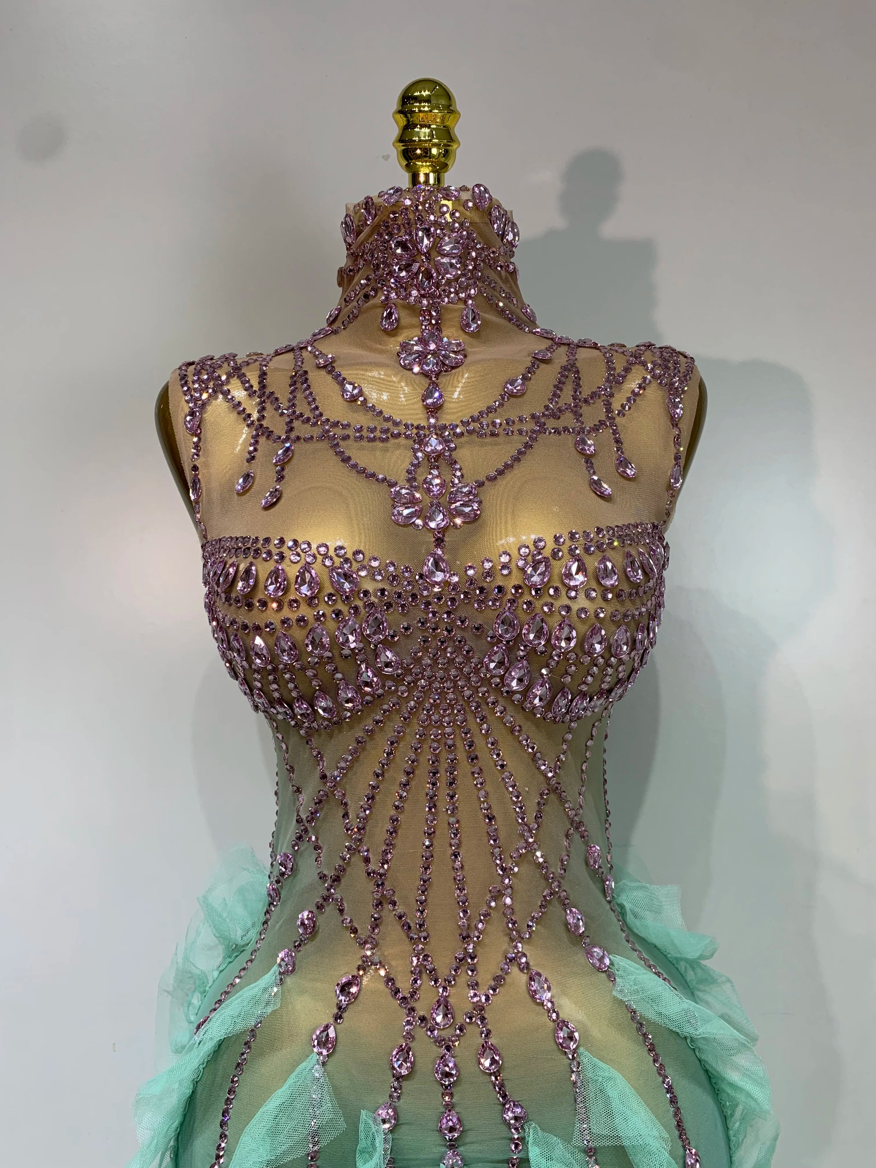 Love Mermaid Mesh Dress
