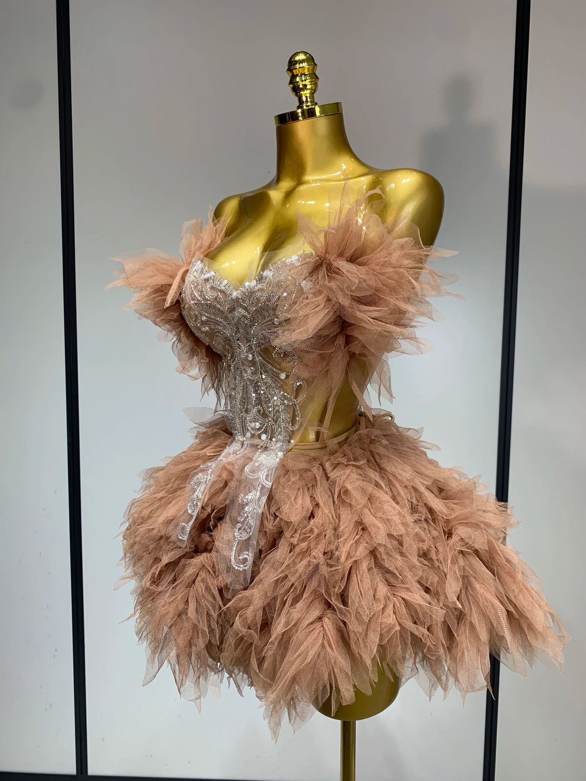 I Believe I Can Fly Two Piece Skirt Set