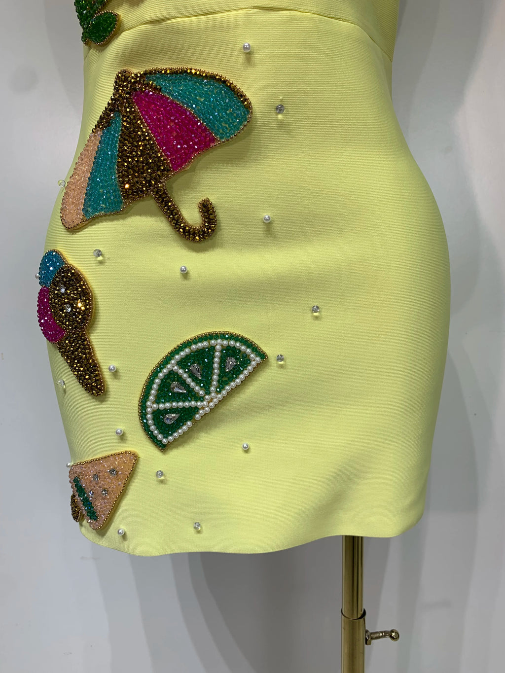 Tropical Beach Pearl Dress