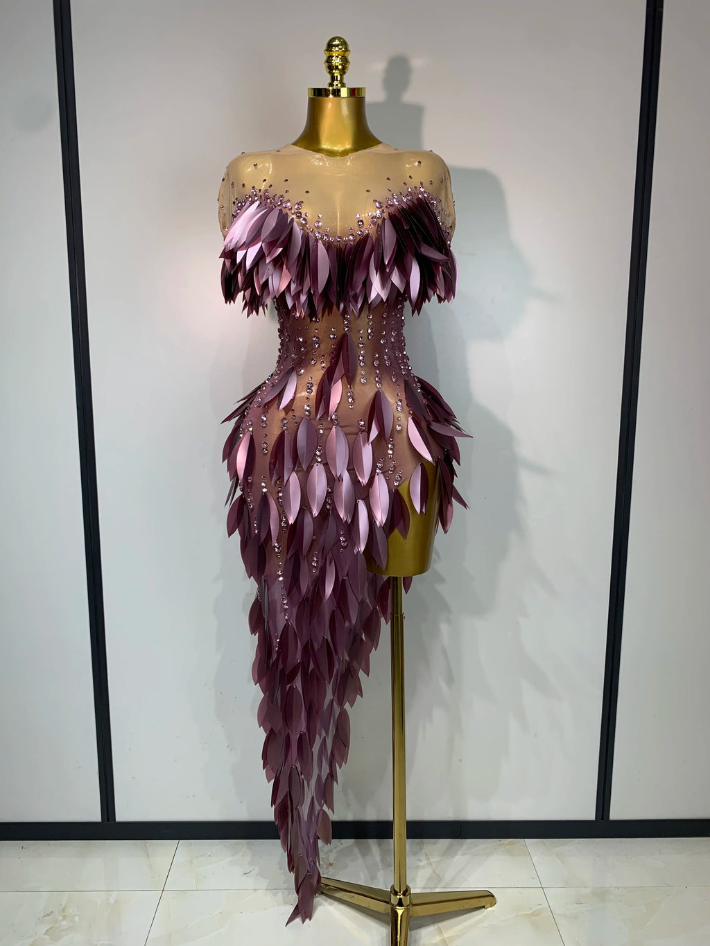 Violet Flame Dress