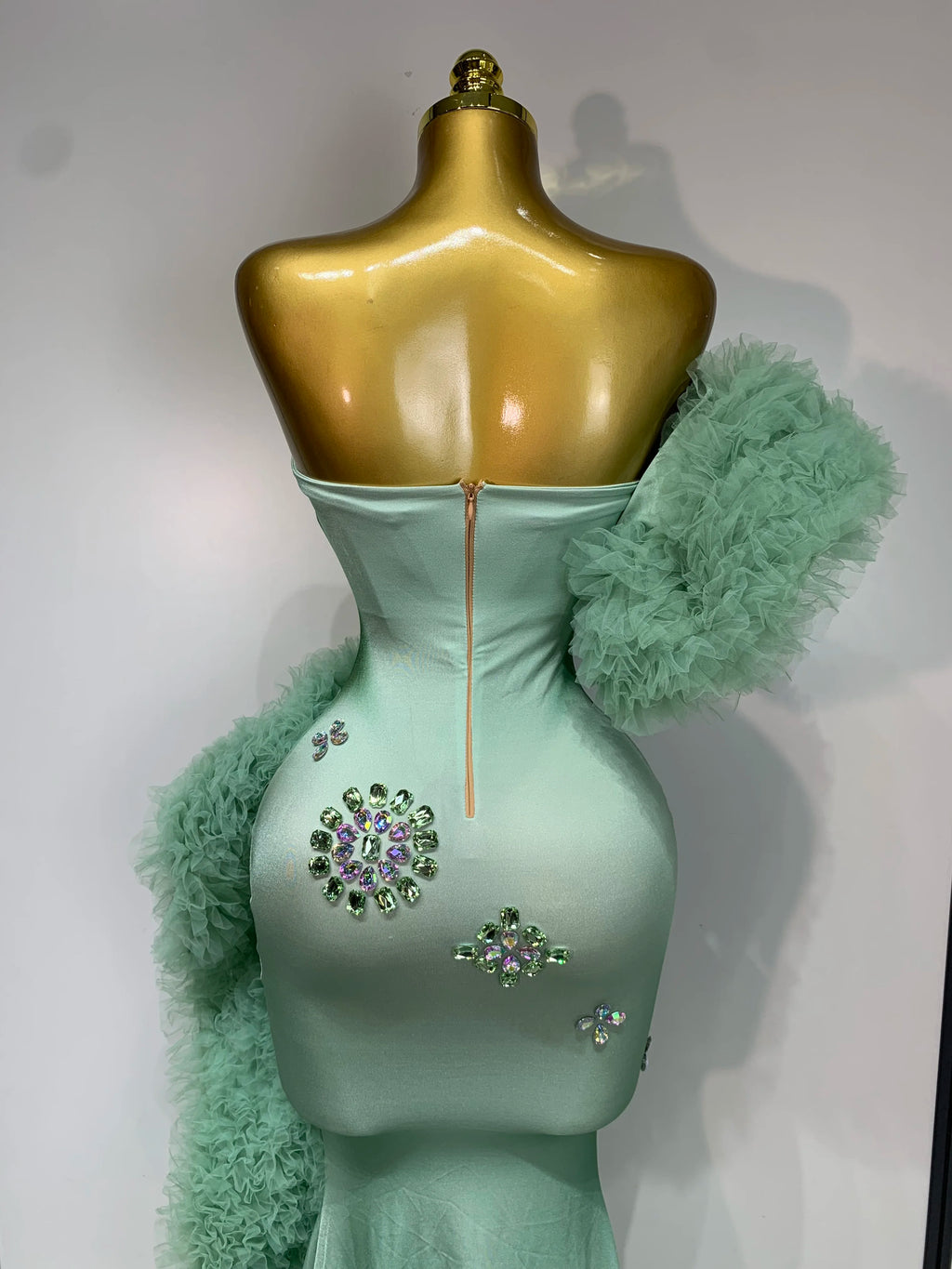 Mint Mermaid Dress