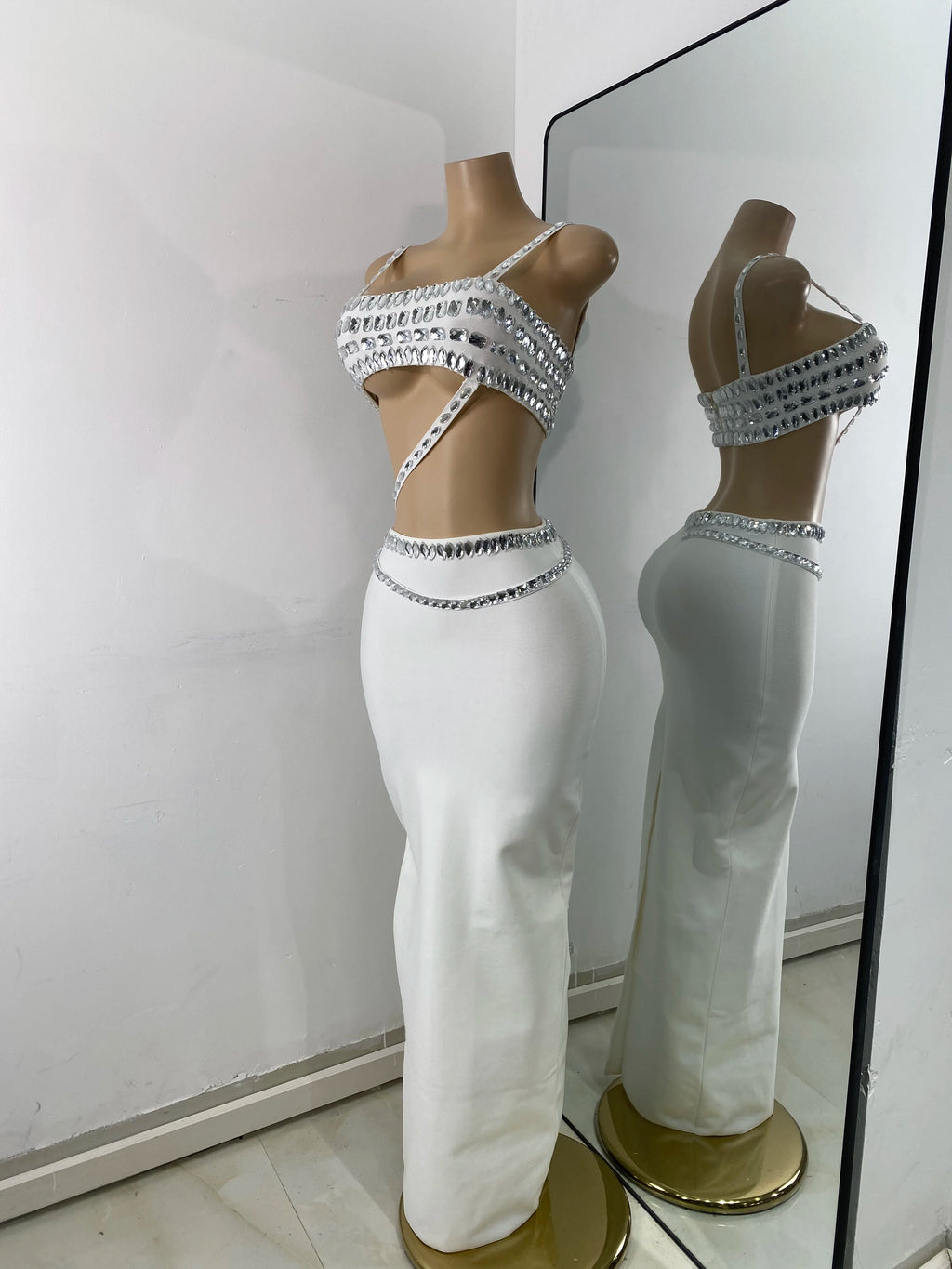 Fresh Water Two Piece Skirt Set