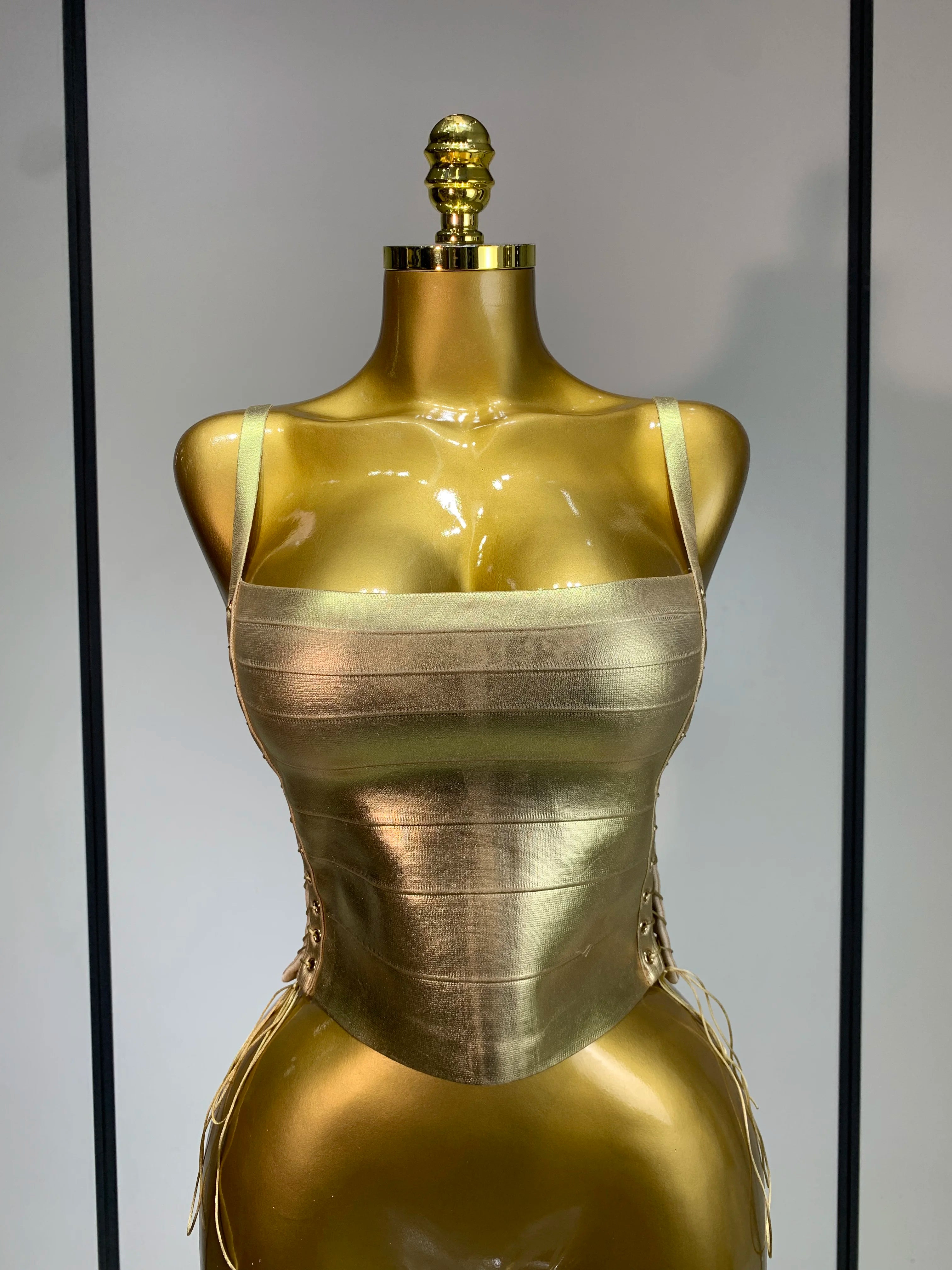 Sparkly Bandage Top