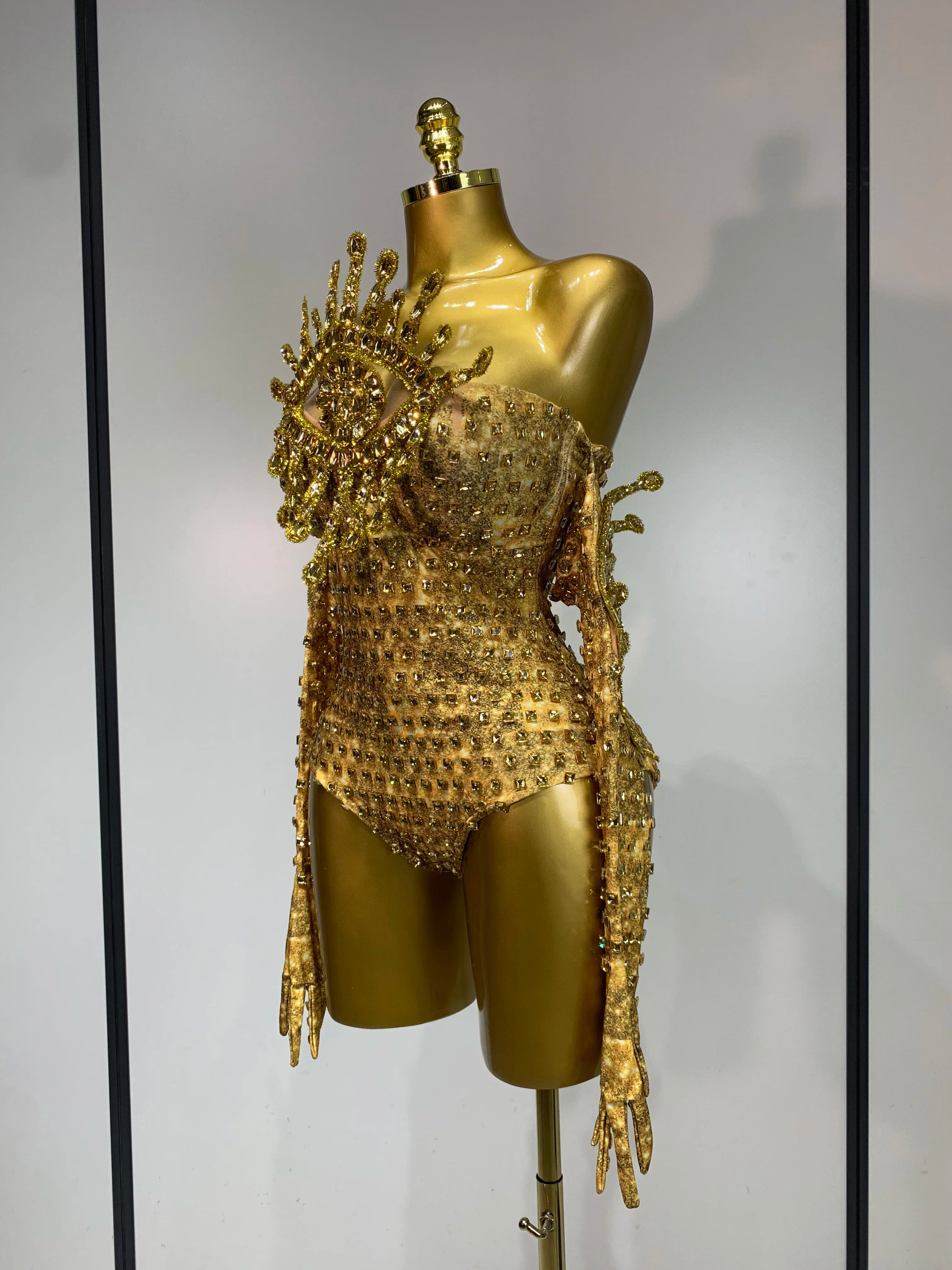 Gold Eye Of Ra Bodysuit