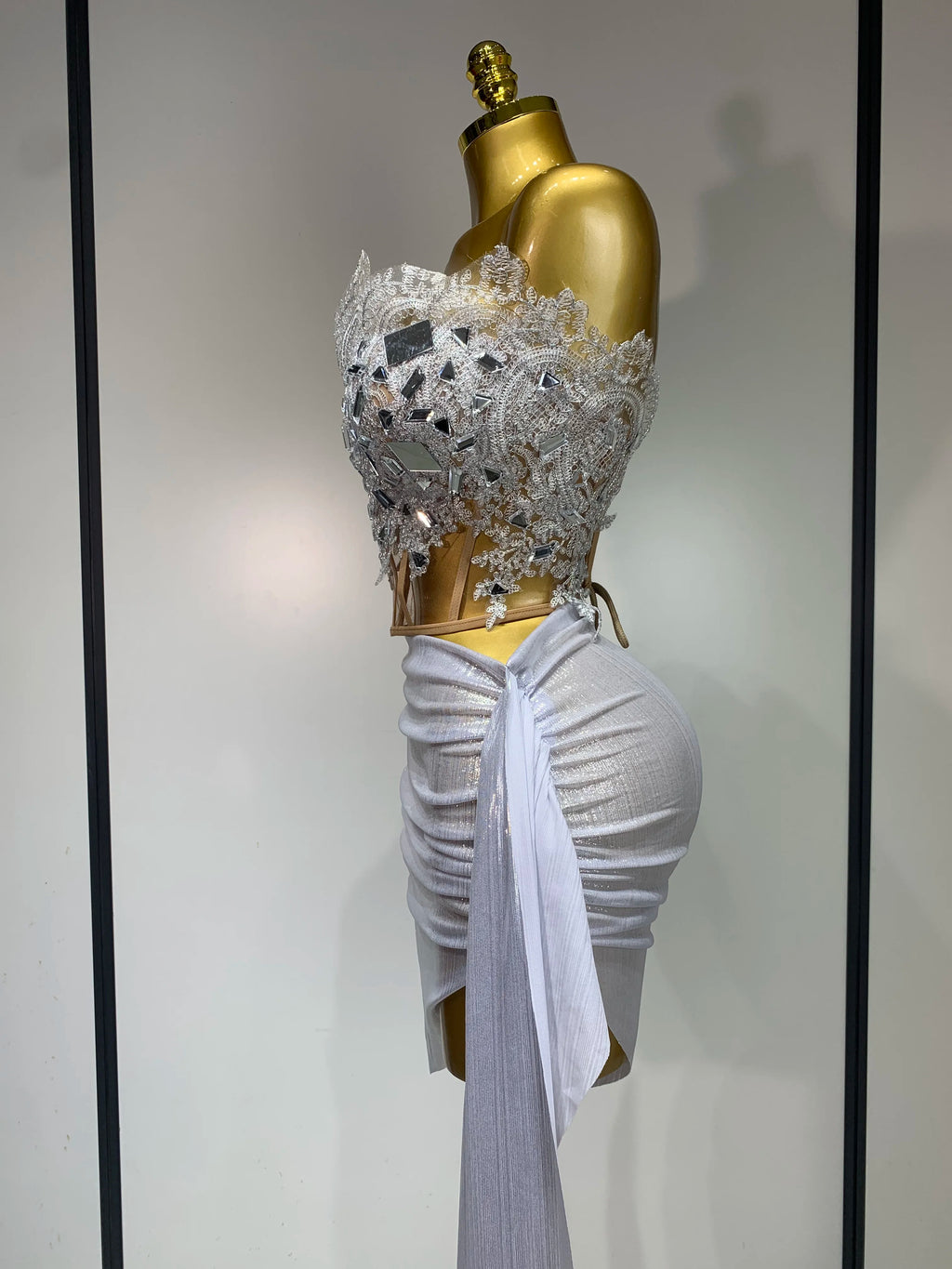 Look In The Mirror Two Piece Skirt Set