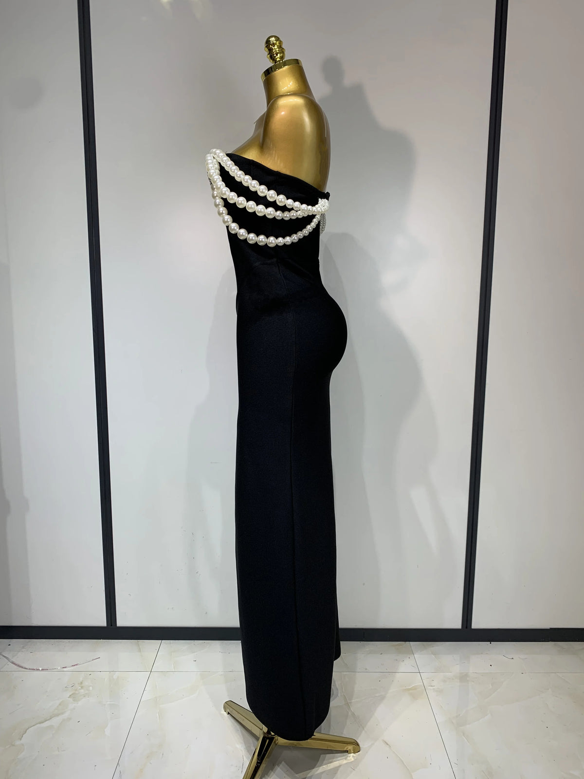 Designer Pearls Bodycon Dress