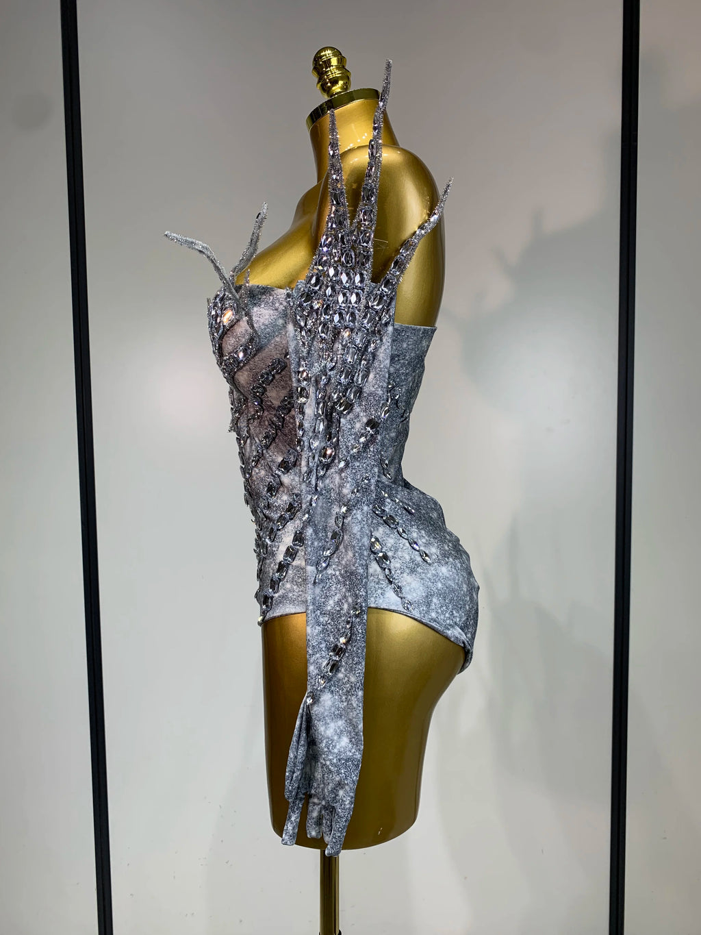 Silver Flame Bodysuit