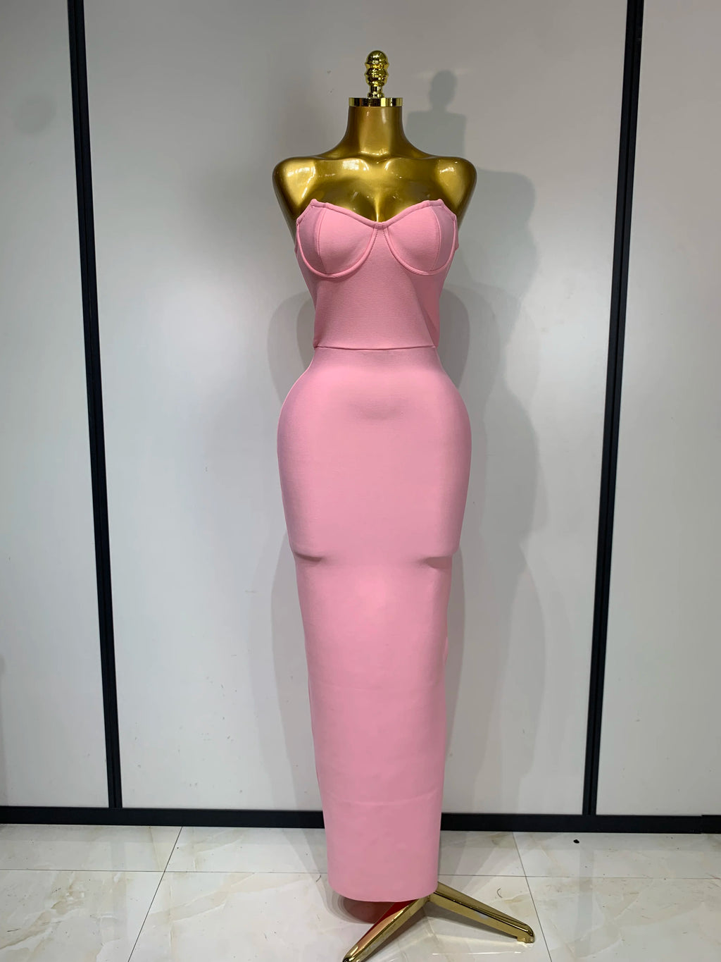 Pastel Corset Bodycon Dress