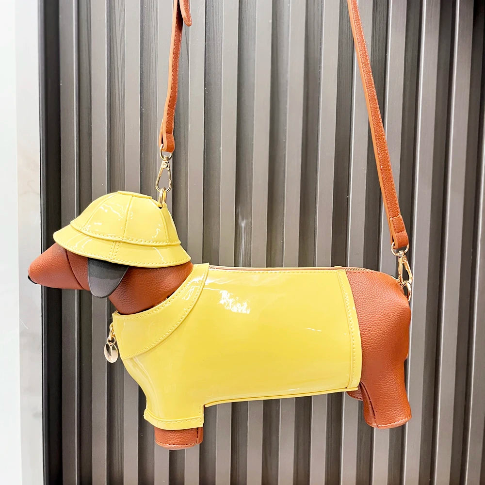 Dog Leather Bag