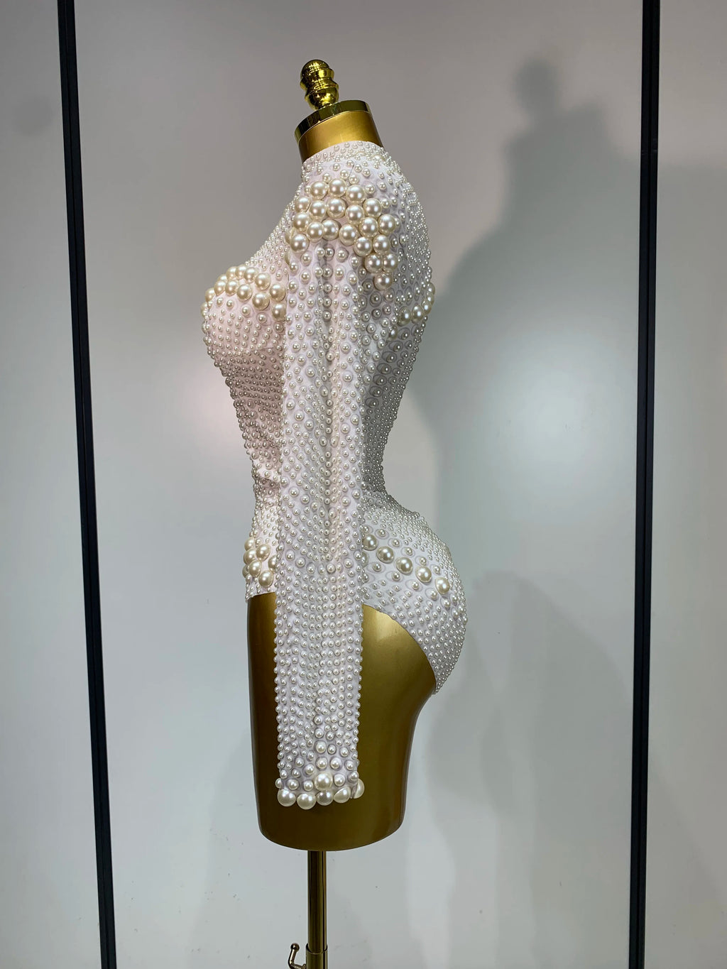 Sea Goddess Pearls Bodysuit