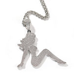 Sexy Lady Iced Out Chain