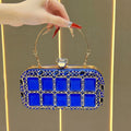 Casino Night Squares Clutch