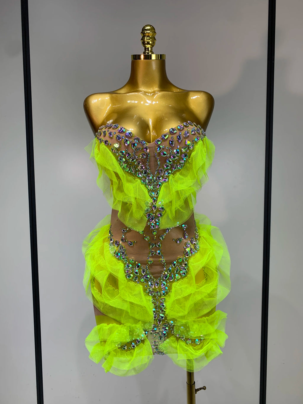 Carnival Night Mesh Dress