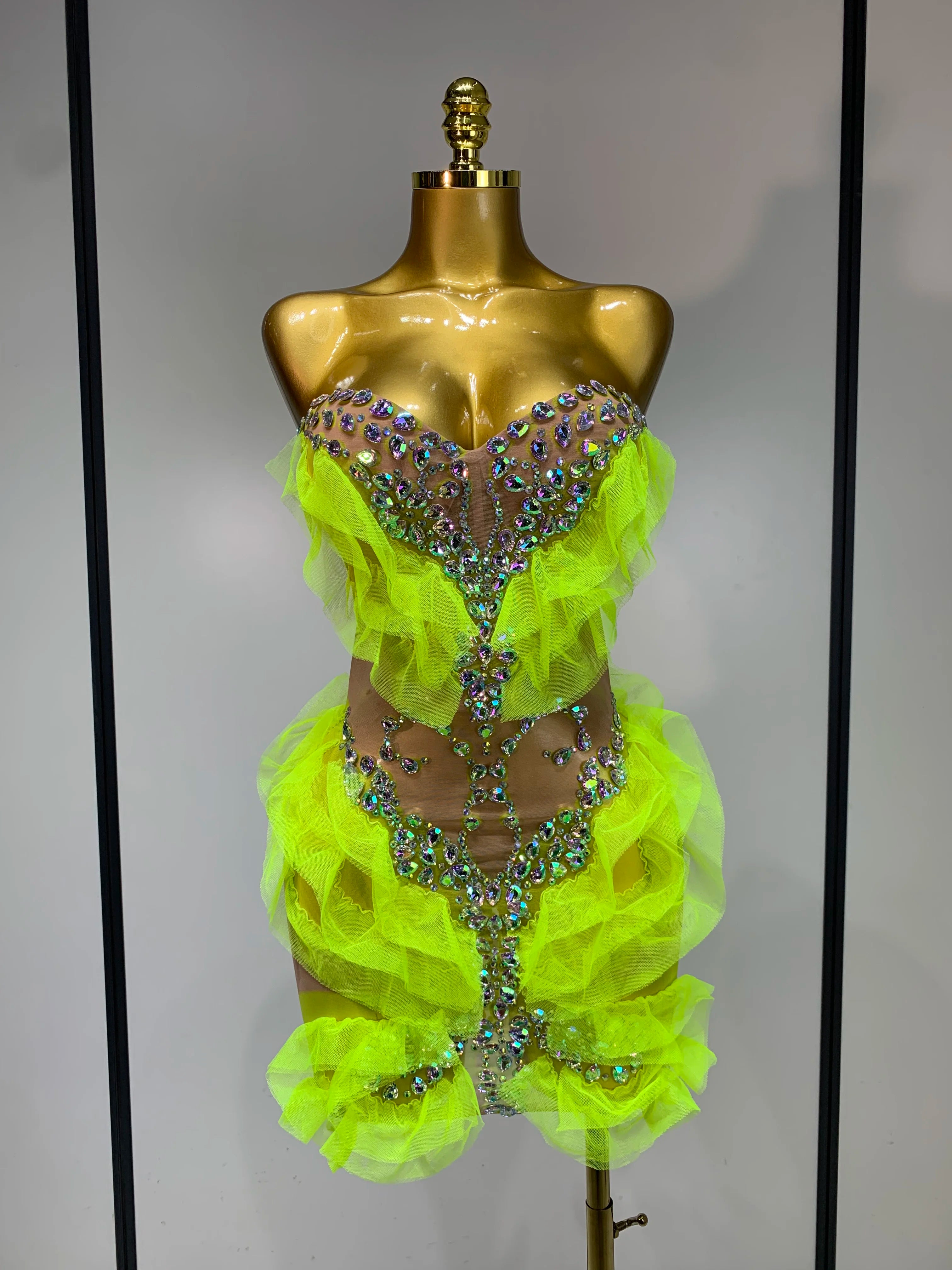 Carnival Night Mesh Dress