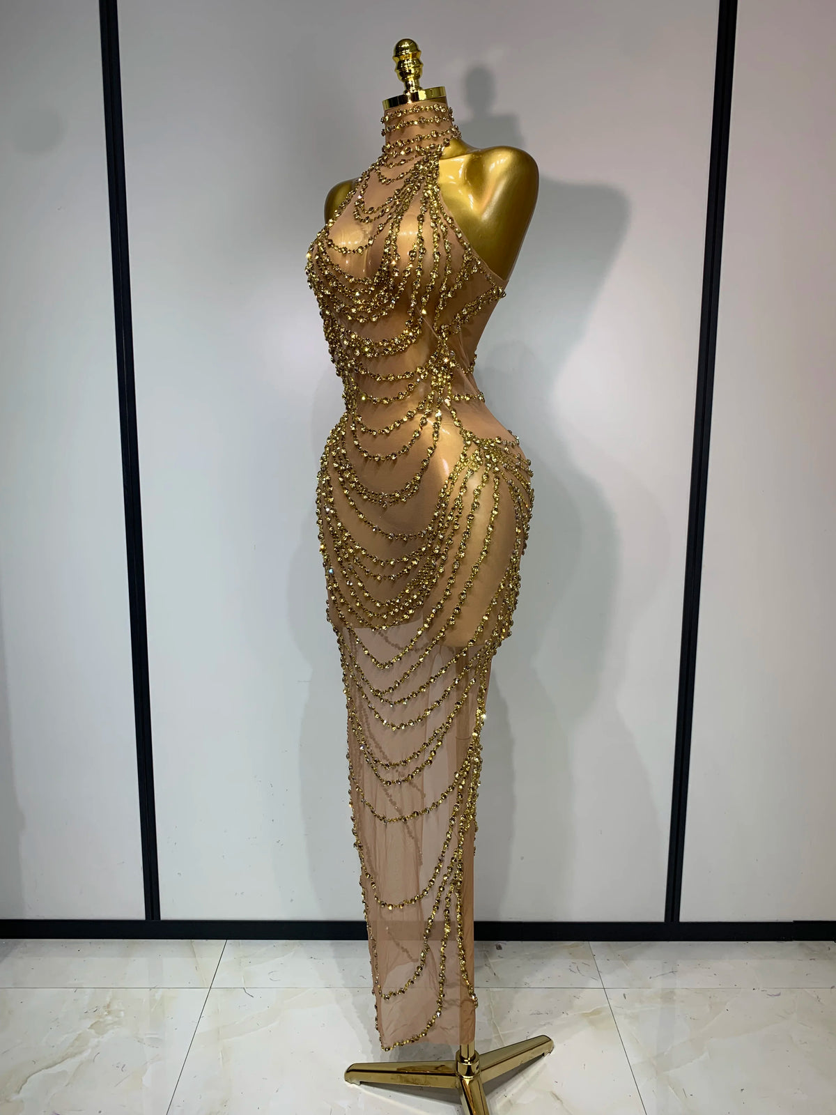 Seshat Mesh Dress