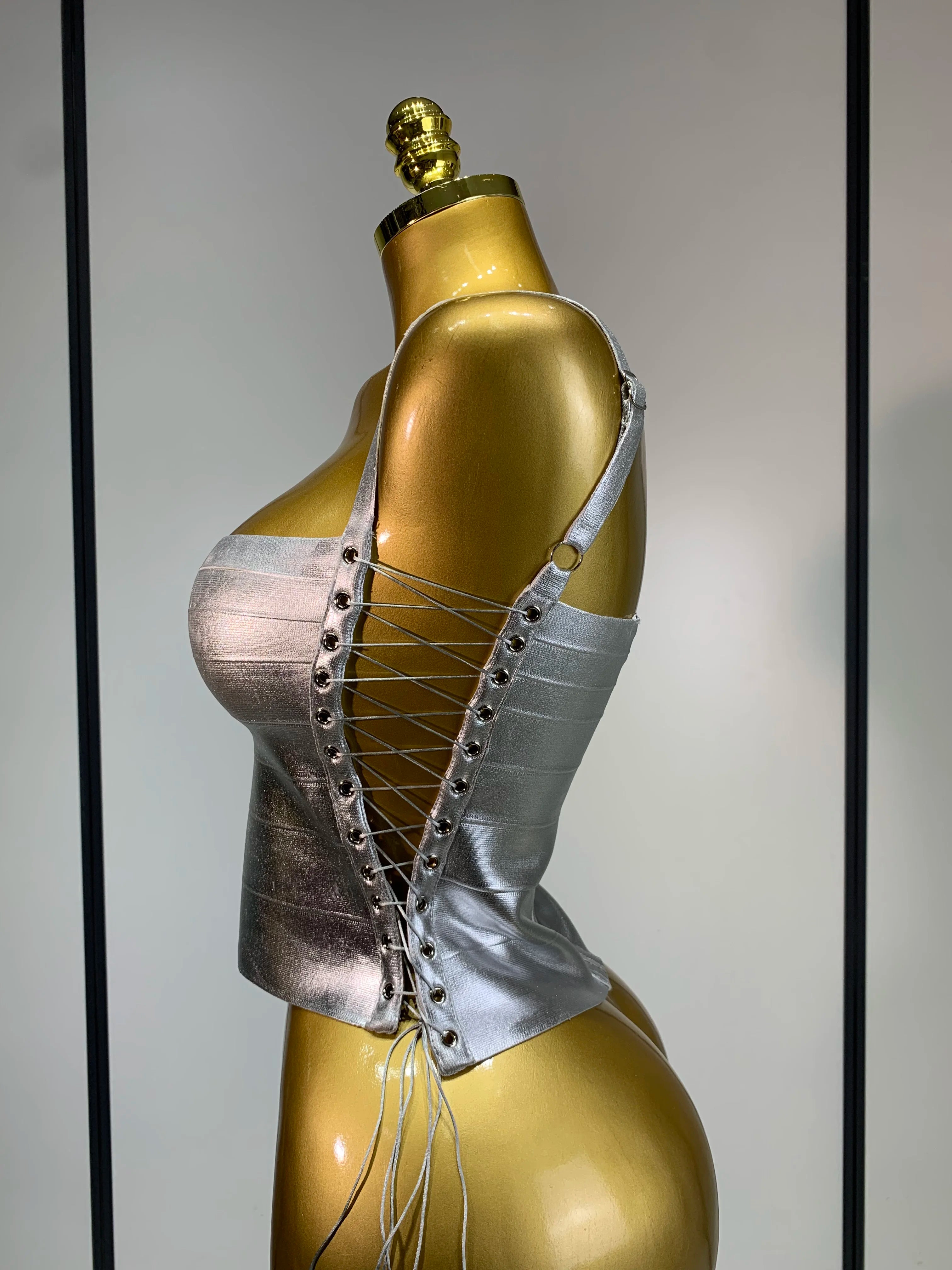 Sparkly Bandage Top