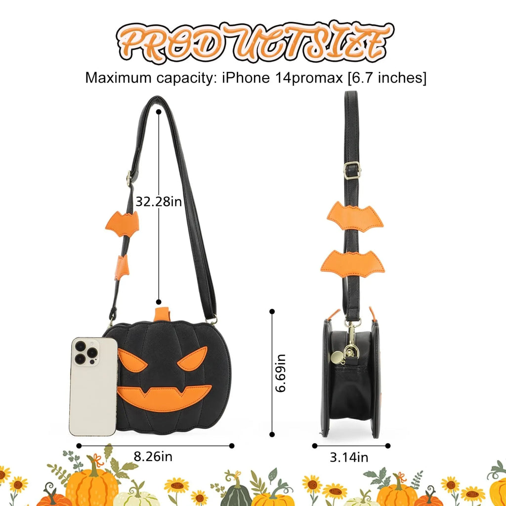 Pumpkin Crossbody Bag