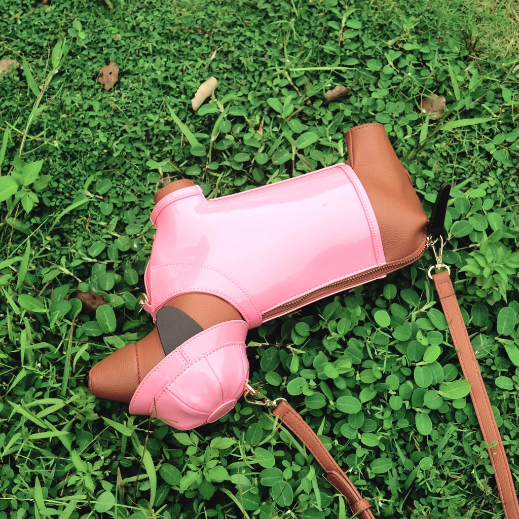 Dog Leather Bag