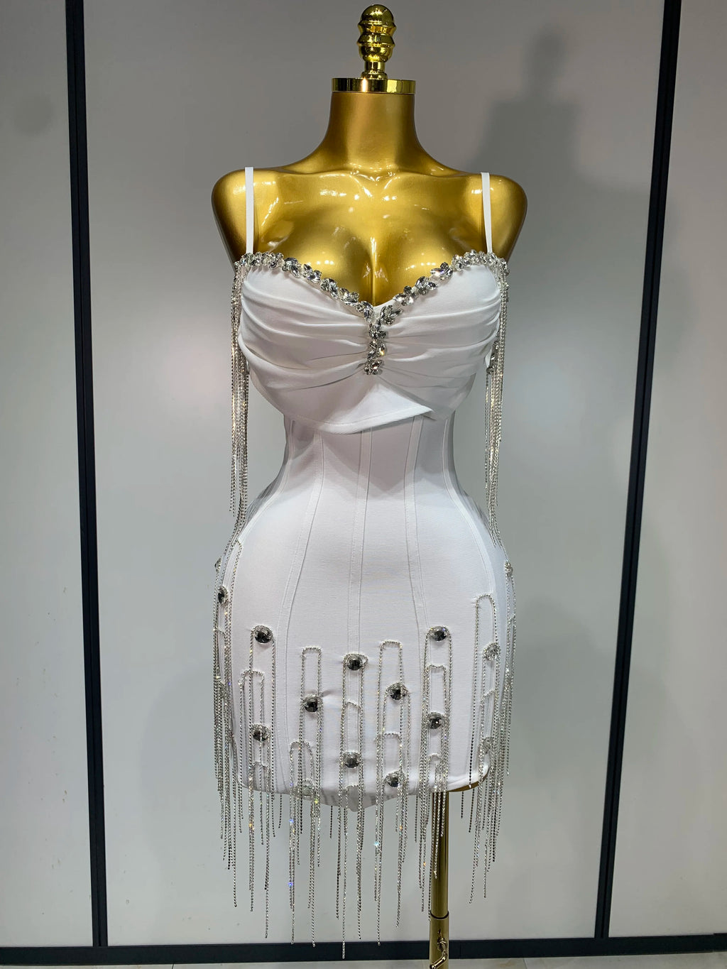 Luxury Rhinestone Dress