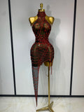 Spider Web Dress