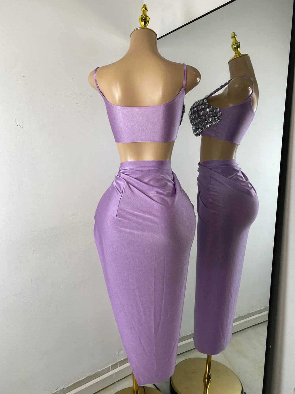 Private Villa Two Piece Skirt Set