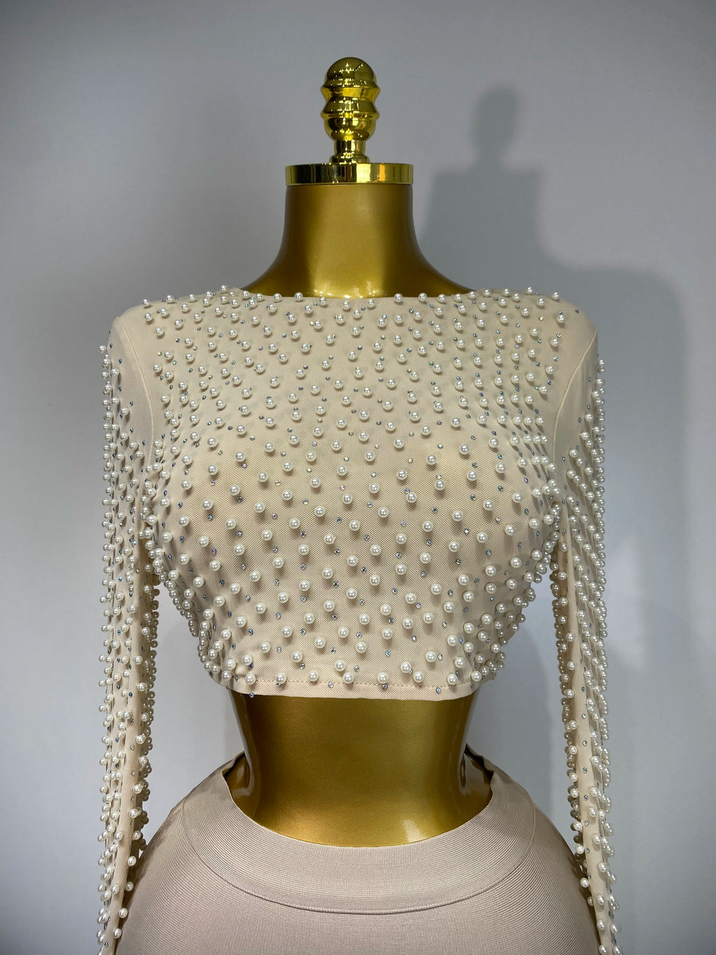 Precious Pearl Two Piece Skirt Set