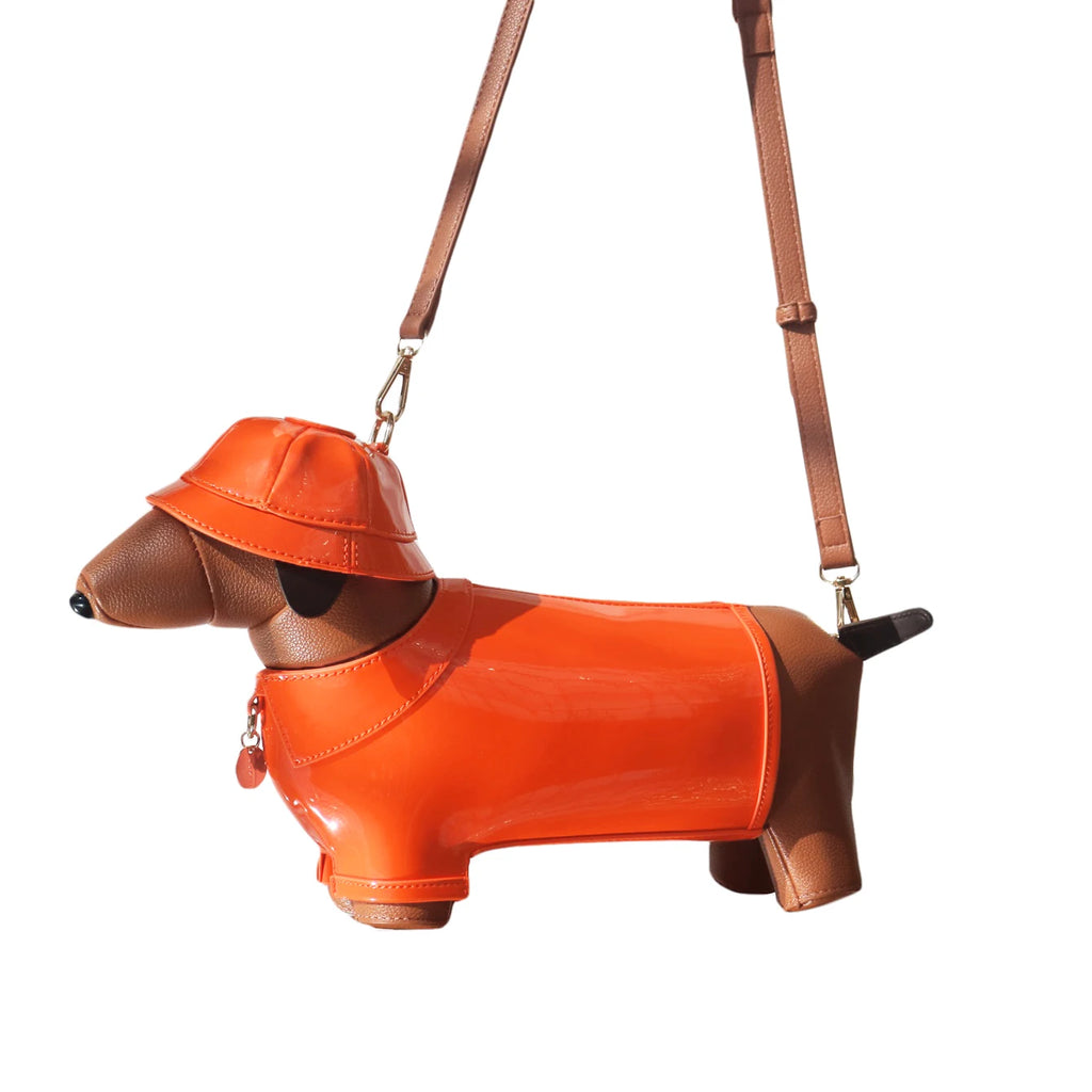 Dog Leather Bag
