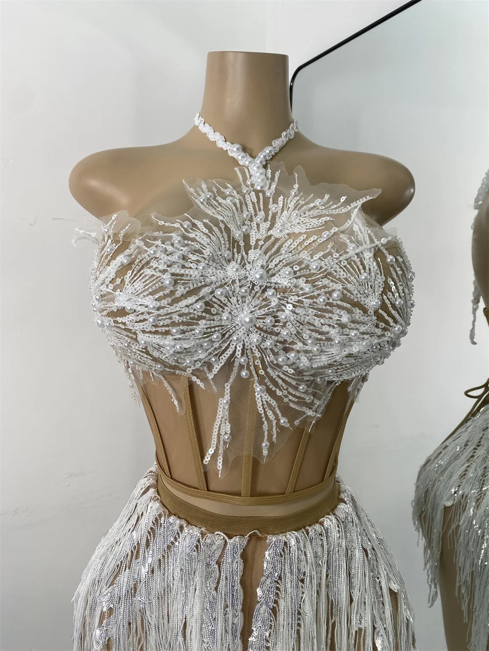 Snowflake Two Piece Skirt Set