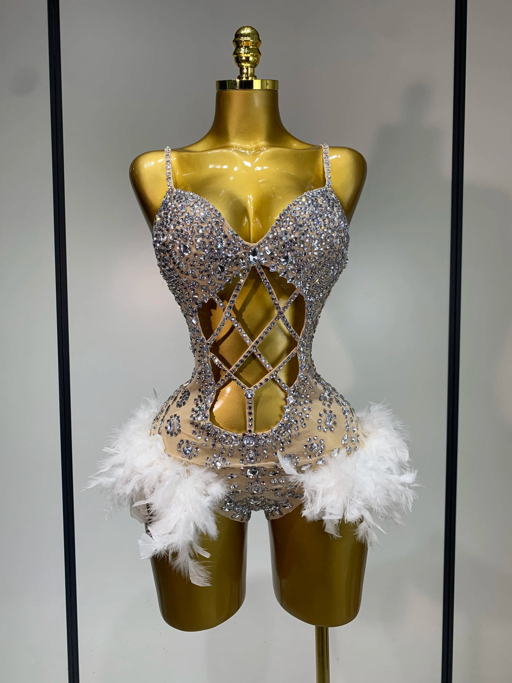 Lady Bird Feathers Bodysuit