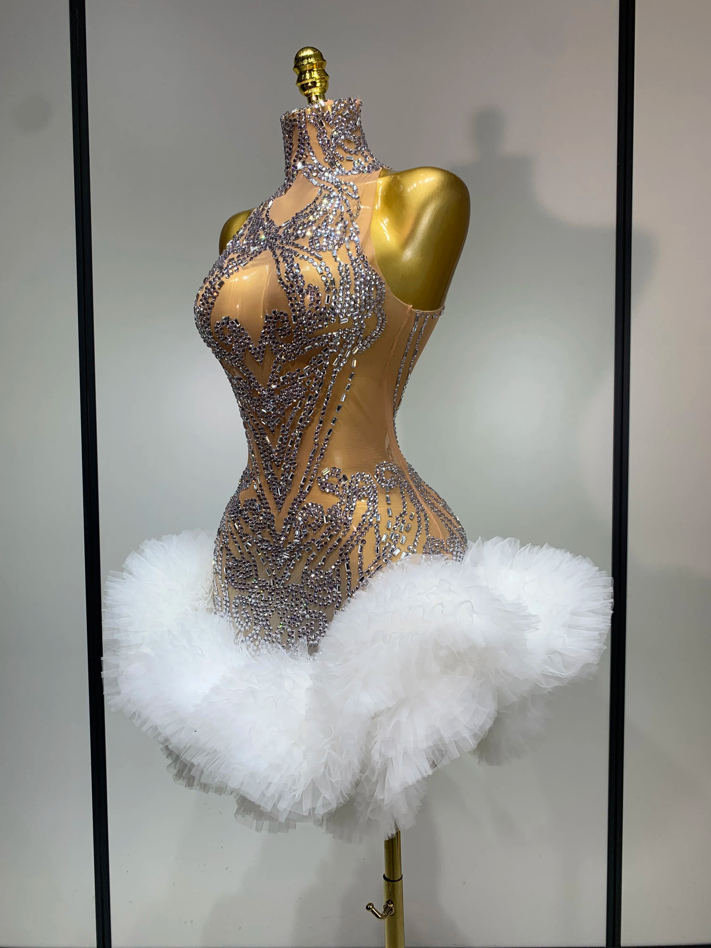 Pretty Swan Luxury Diamonds Dress