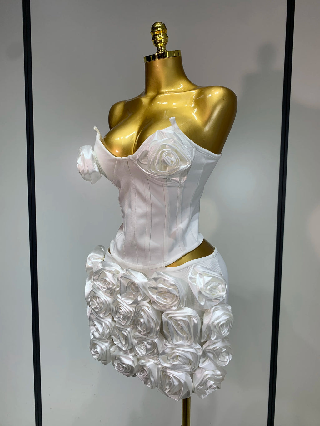 Rose Flower Two Piece Set