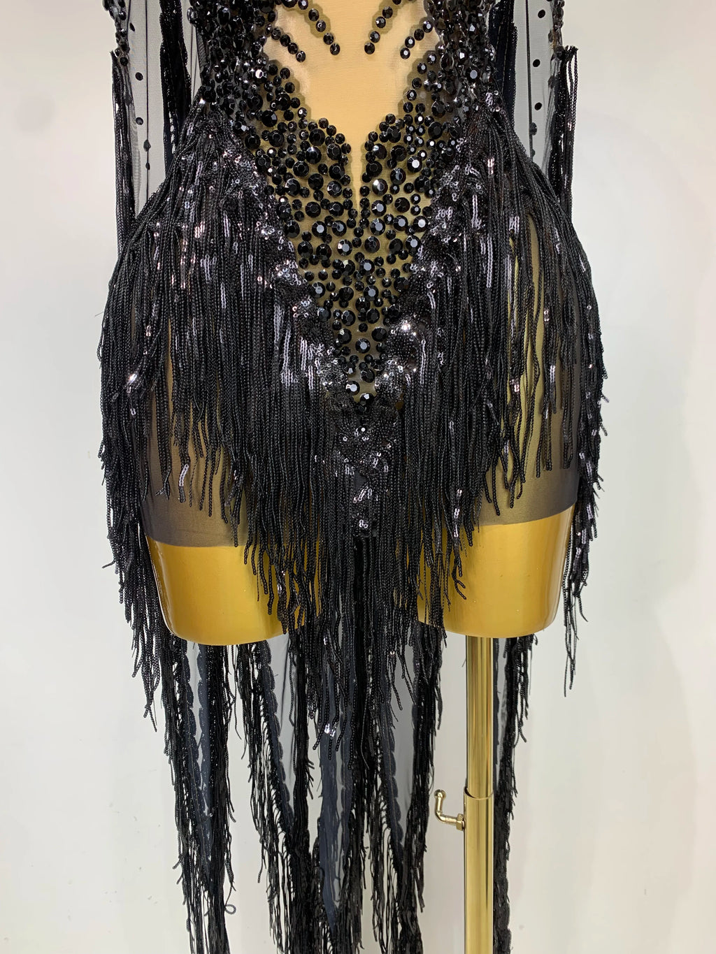 Sexy Sparkly Mesh Dress