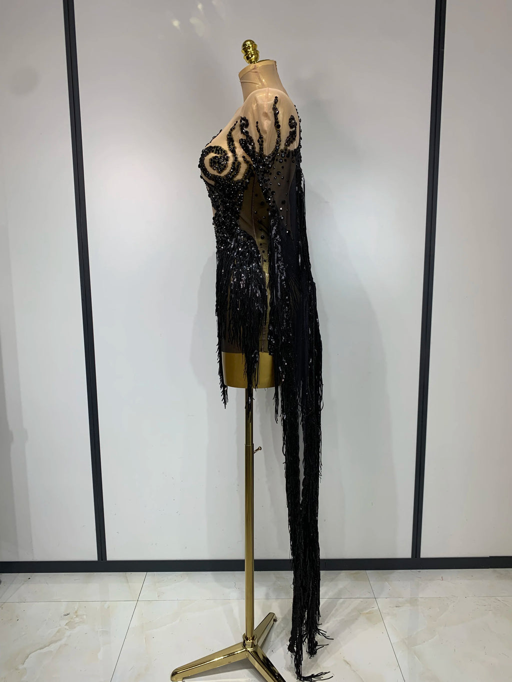 Sexy Sparkly Mesh Dress