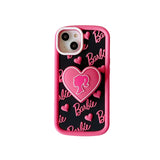 Barbie Pink Heart Phone Case