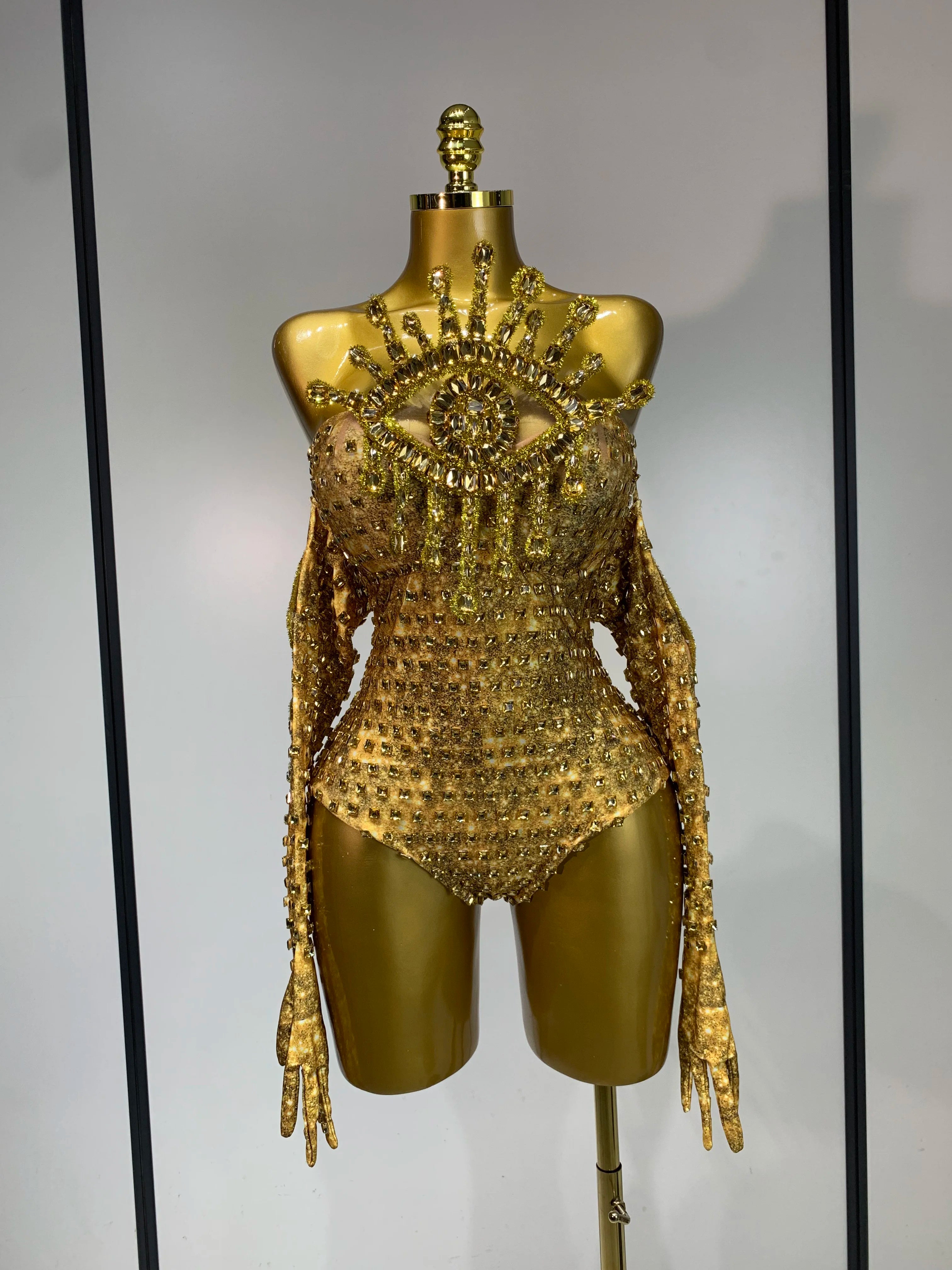 Gold Eye Of Ra Bodysuit