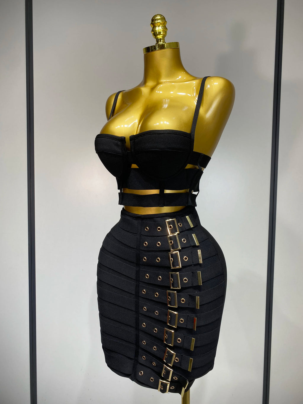 On The Prowl Two Piece Skirt Set