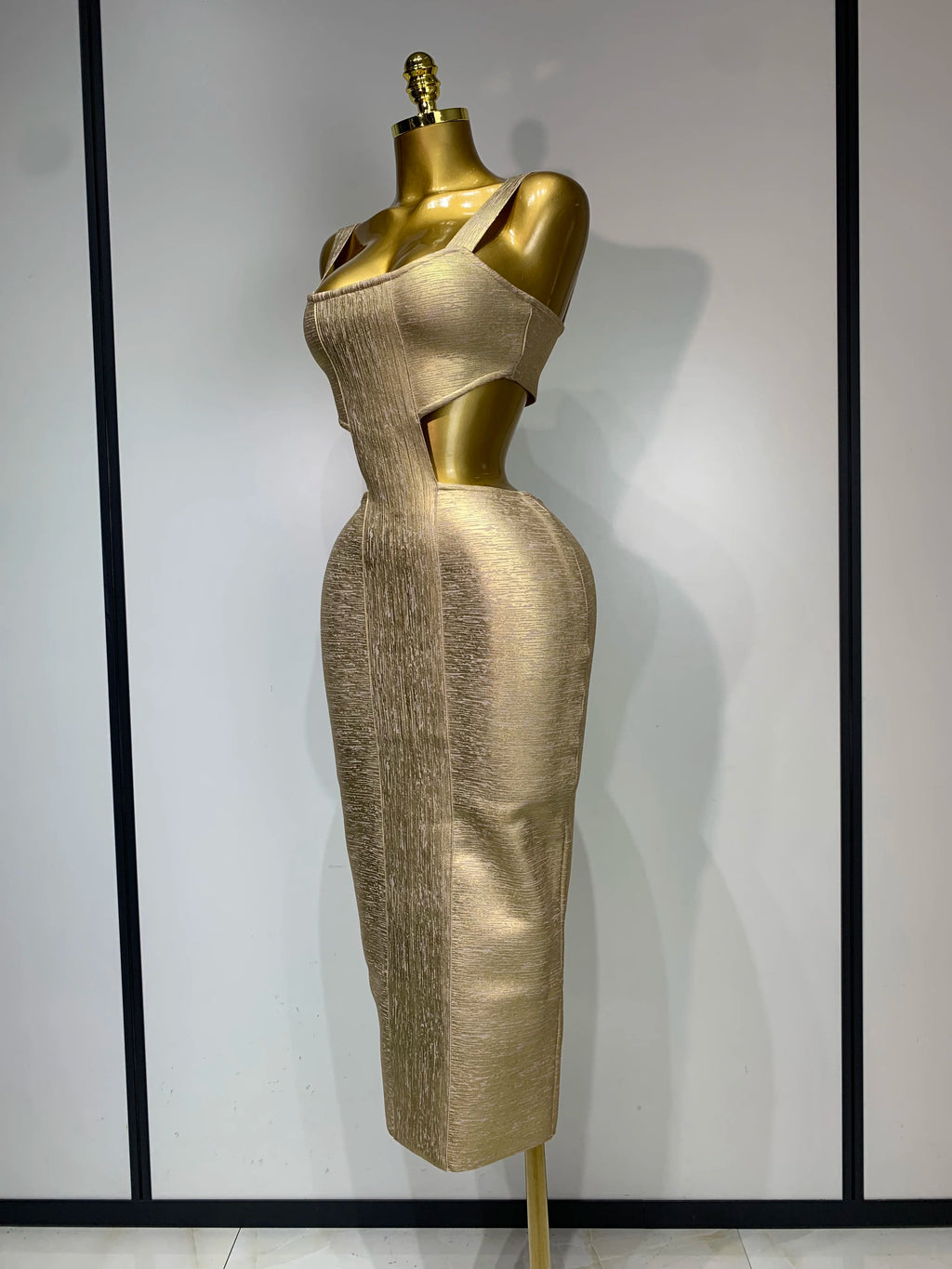 Gold Dress