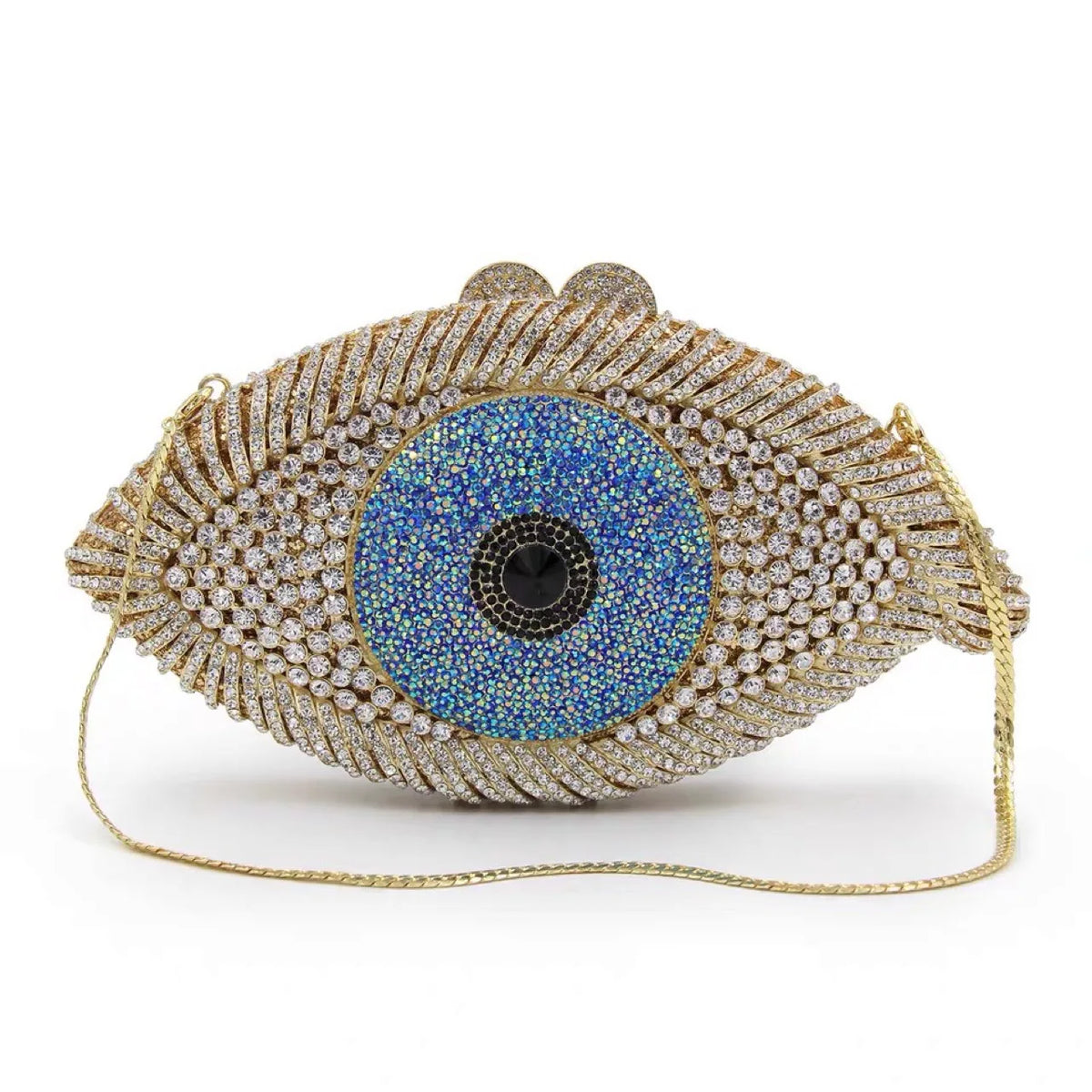 Eye Crystal Clutch