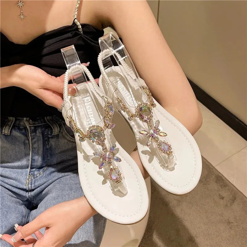 Luxury Rhinestone Sandals