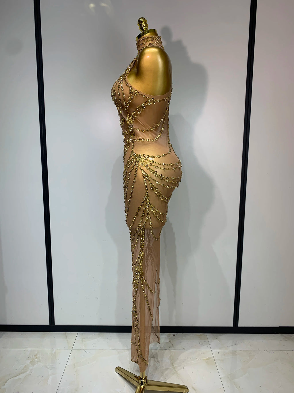Seshat Goddess Mesh Dress