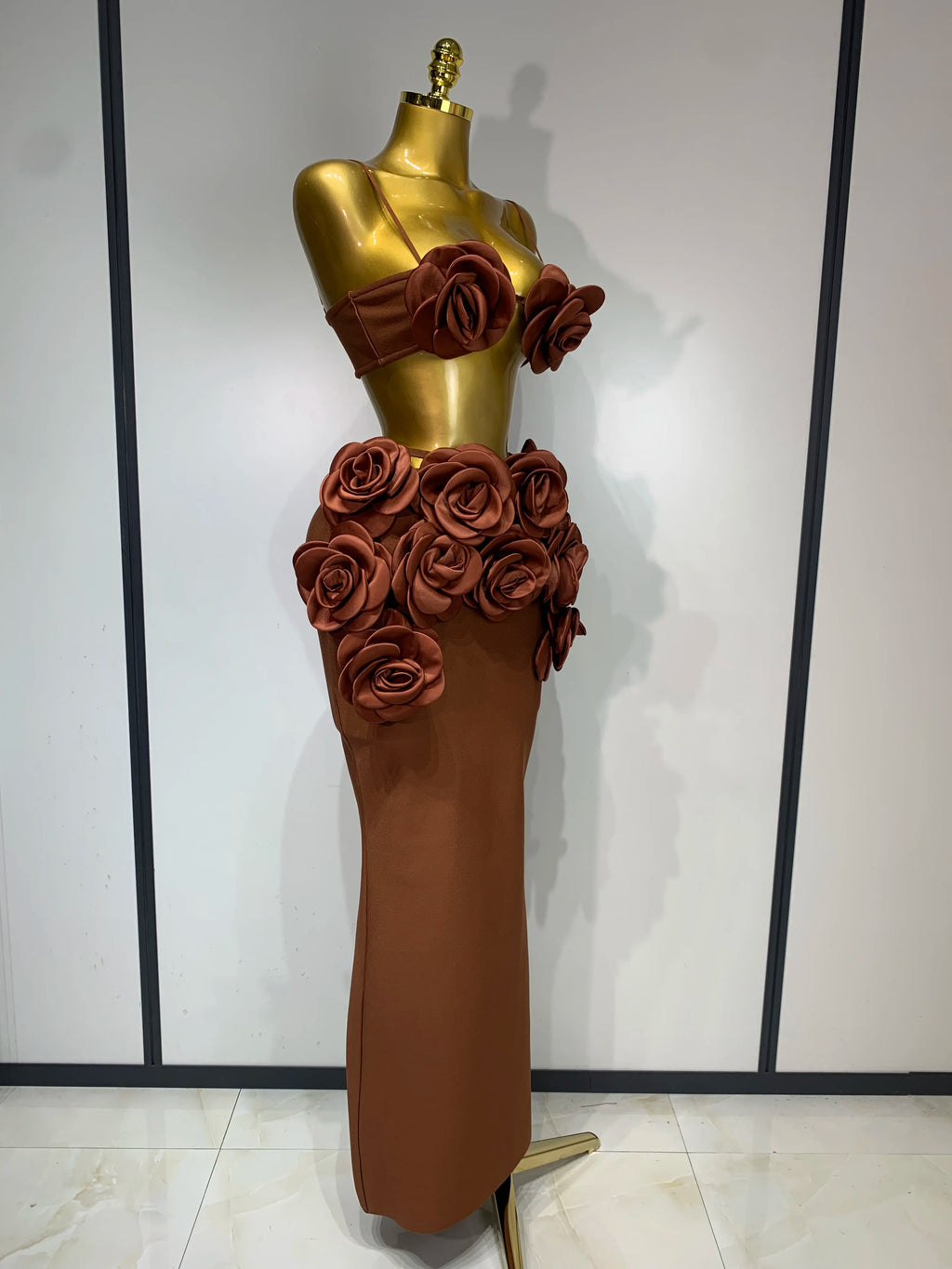 Long Skirts Two Piece Set